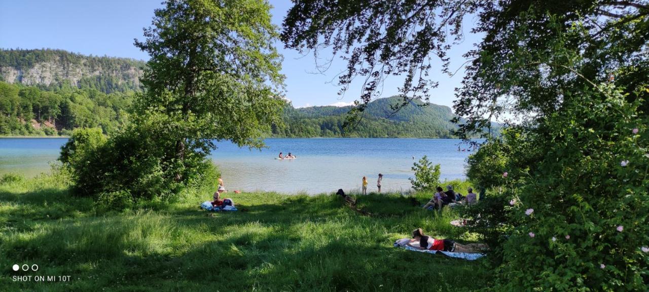 Le Jura En Toutes Saisons Piscine, Spa, Location Vtt, Balades 2Cv, Climatisation Bonlieu Bagian luar foto