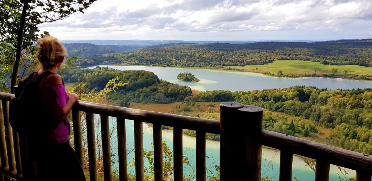 Le Jura En Toutes Saisons Piscine, Spa, Location Vtt, Balades 2Cv, Climatisation Bonlieu Bagian luar foto