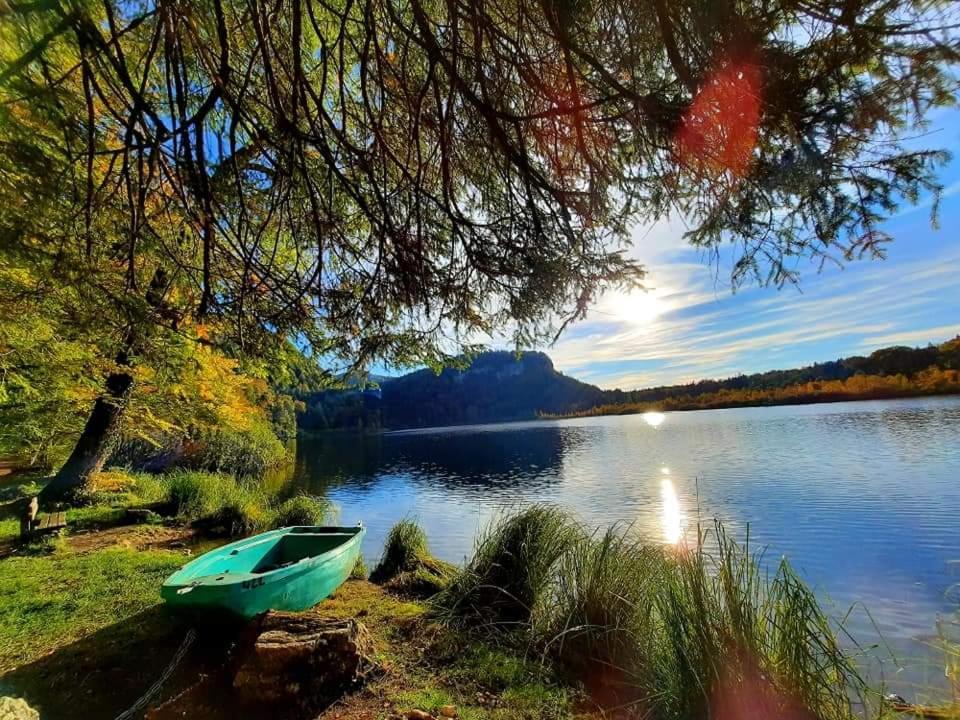 Le Jura En Toutes Saisons Piscine, Spa, Location Vtt, Balades 2Cv, Climatisation Bonlieu Bagian luar foto