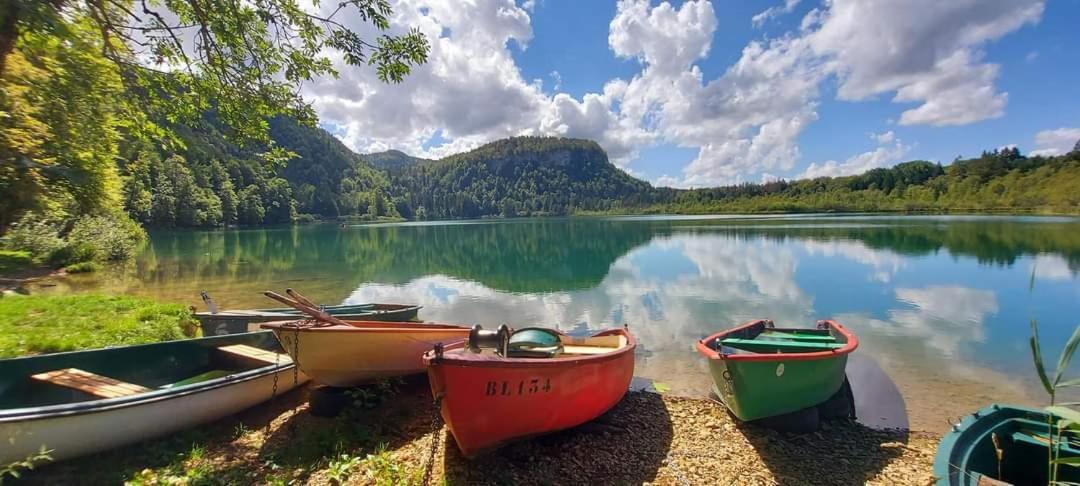 Le Jura En Toutes Saisons Piscine, Spa, Location Vtt, Balades 2Cv, Climatisation Bonlieu Bagian luar foto