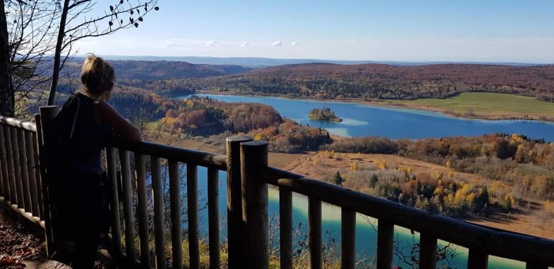 Le Jura En Toutes Saisons Piscine, Spa, Location Vtt, Balades 2Cv, Climatisation Bonlieu Bagian luar foto